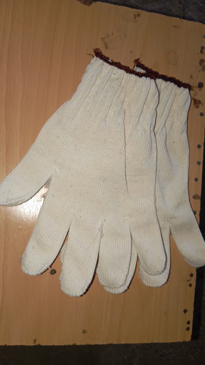 دستکش های 50 گرمی و70گرمی پنبه پرفروشترین محصولات تولید ما هستن